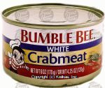 Bumble Bee Crabmeat Fancy White Center Front Picture