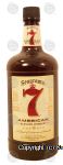 Seagram's 7 whiskey, american blended, 40% alc. by vol. Center Front Picture