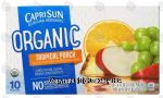 CapriSun Organic tropical punch juice drink blend, 10-pouches Center Front Picture