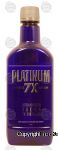 Platinum Extra Smooth vodka, 7 times distilled, 40% alc. by vol. Center Front Picture