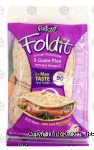 Flatout Fold it artisan flatbreads, 5 grain flax, 6 ct Center Front Picture