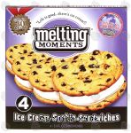 Melting Moments  ice cream cookie sandwiches, 4 - 5 fl oz sandwiches Center Front Picture