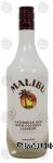 Malibu  caribbean rum with coconut liqueur, 21% alc. by vol. Center Front Picture