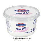 Fage Total 0% plain all natural nonfat greek strained yogurt Center Front Picture