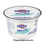 Fage  all natural greek strained 2% yogurt Center Front Picture