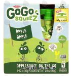 Go Go Squeez  applesauce, 4-pouches Center Front Picture