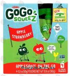 Go Go Squeez  apple strawberry applesauce, 4-pouches Center Front Picture