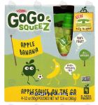 Go Go Squeez  apple banana applesauce, 4-pouches Center Front Picture