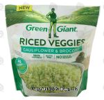 Green Giant  cauliflower & broccoli riced veggies Center Front Picture