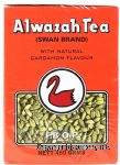 Alwazah (Swan Brand) Tea with natural cardamom flavour, actual upc is 791002 013094 Center Front Picture