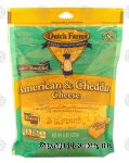 Dutch Farms  american & cheddar cheese, fancy shredded Center Front Picture