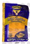 Dutch Farms  mild cheddar cheese slices, 10-count Center Front Picture