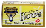 Dutch Farms  sweet cream butter, 4 quarters Center Front Picture