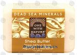 One With Nature Dead Sea Minerals shea butter, triple milled soap, argan oil + shea butter Center Front Picture