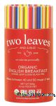 Two Leaves Tea Company  organic english breakfast whole leaf loose black tea Center Front Picture