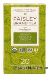 Paisley Tea Co. two leaves tea company organic sencha green, 20-tea bags Center Front Picture