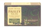 Paisley Tea Co.  decaf english breakfast, 24-count english style tea bags Center Front Picture