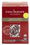 Two Leaves Tea Company  organic assam whole leaf tea, 15-sachets Center Front Picture