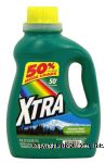 Xtra  2x concentrated liquid laundry detergent, moutain rain scent, 50 loads Center Front Picture