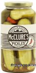 McClure's Pickles Brooklyn * Detroit spicy spears pickles Center Front Picture