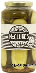 McClure's Pickles Brooklyn * Detroit garlic & dill spears Center Front Picture