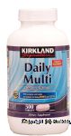 Kirkland Signature Daily Multi vitamin & minerals dietary supplement wit lycopene and lutein, tablets Center Front Picture