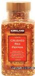 Kirkland Signature  crushed red pepper, adds a hot & spicy taste Center Front Picture