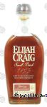 Elijah Craig  kentucky straight bourbon whiskey, small batch, 47% alc. by vol. Center Front Picture