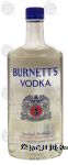 Burnett's  vodka, quadruple distilled, 40% alc. by vol. Center Front Picture