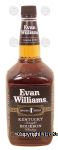 Evan Williams  kentucky straight bouron whiskey, 43% alc. by vol. Center Front Picture