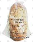 Superior Bread Company  onion rye bread Center Front Picture