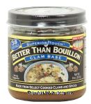 Superior Touch Better Than Bouillon clam base, 38 servings Center Front Picture