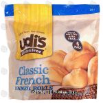 udi's Gluten Free classic french dinner rolls, 6 pack Center Front Picture