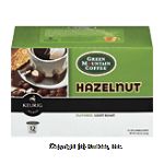 Keurig Green Mountain Coffee hazelnut flavored, light roast coffee, 12 K-Cups Center Front Picture