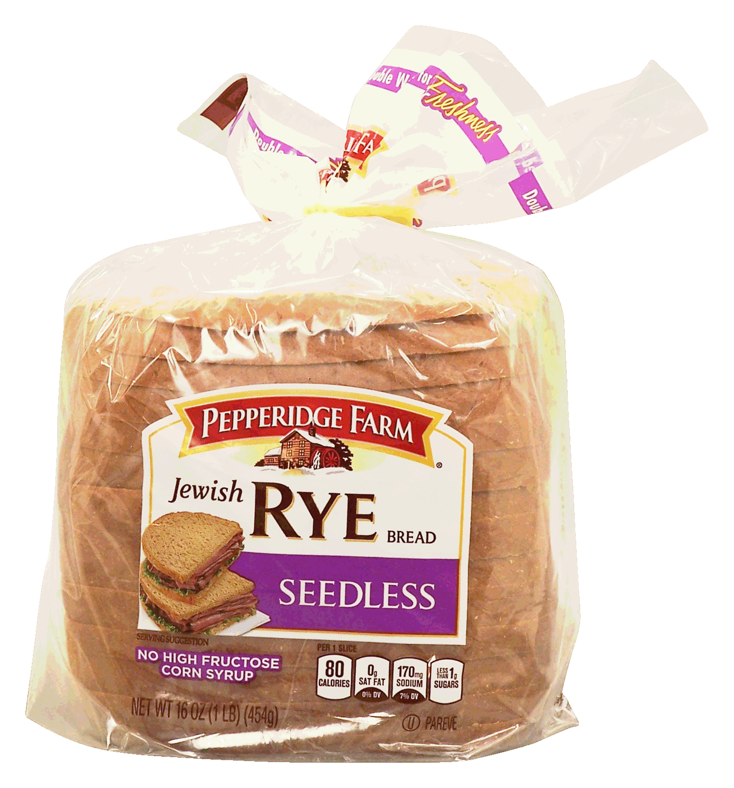 Product Infomation for Pepperidge Farm jewish rye