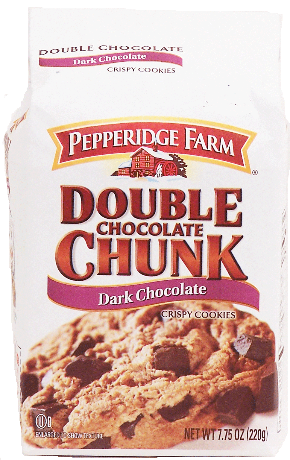 Pepperidge Farm Nantucket Crispy Double Dark Chocolate Chunk Cookies, 7.75  OZ Bag (8 Cookies)