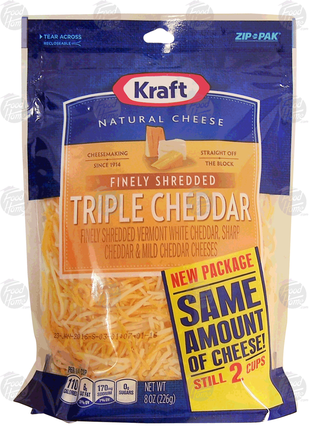 Groceries-Express.com Product Infomation For Kraft Natural Cheese ...