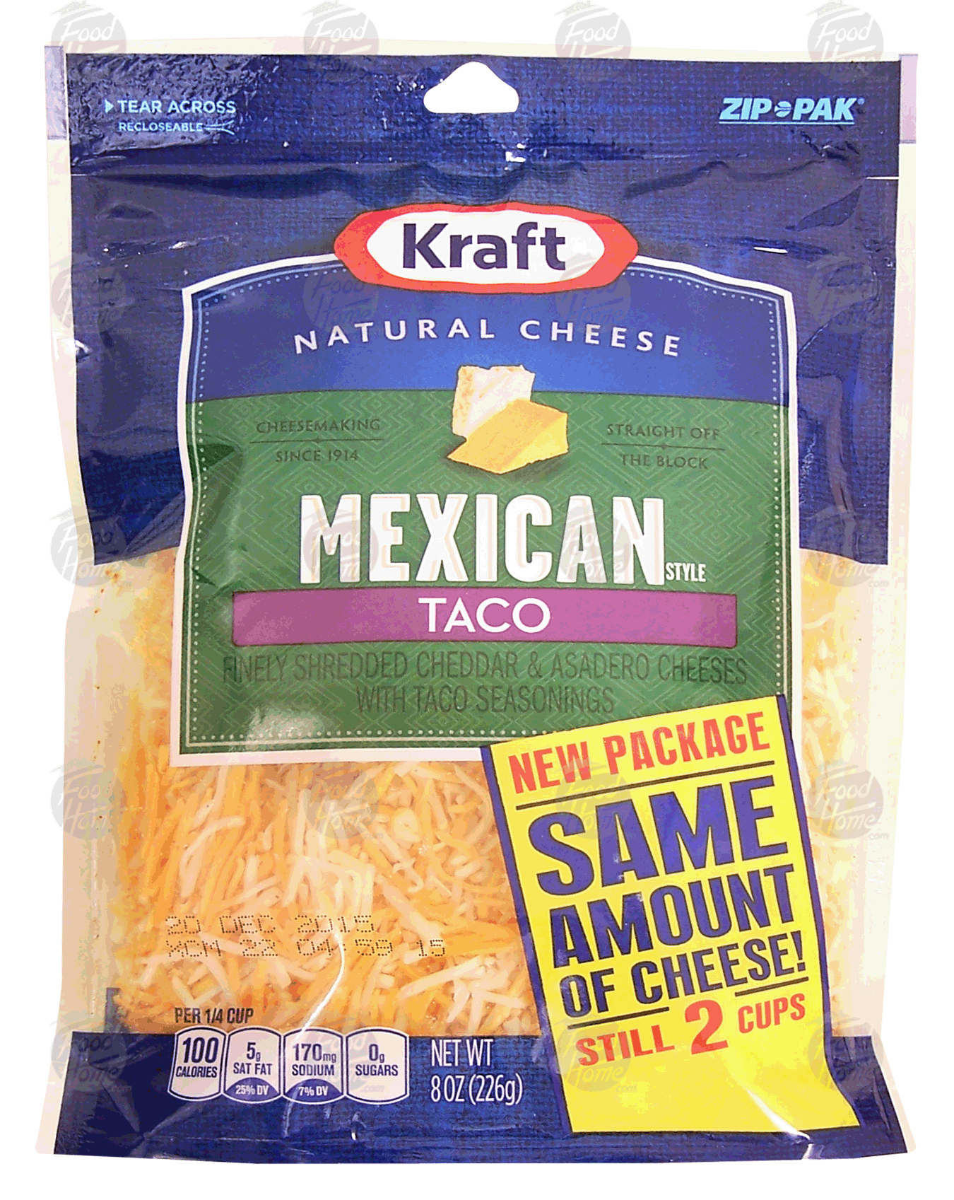 Groceries-Express.com Product Infomation For Kraft Natural Cheese ...