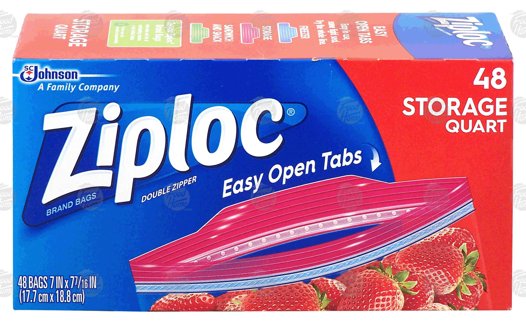 Groceries Express Product Infomation For Ziploc Quart Size Storage 