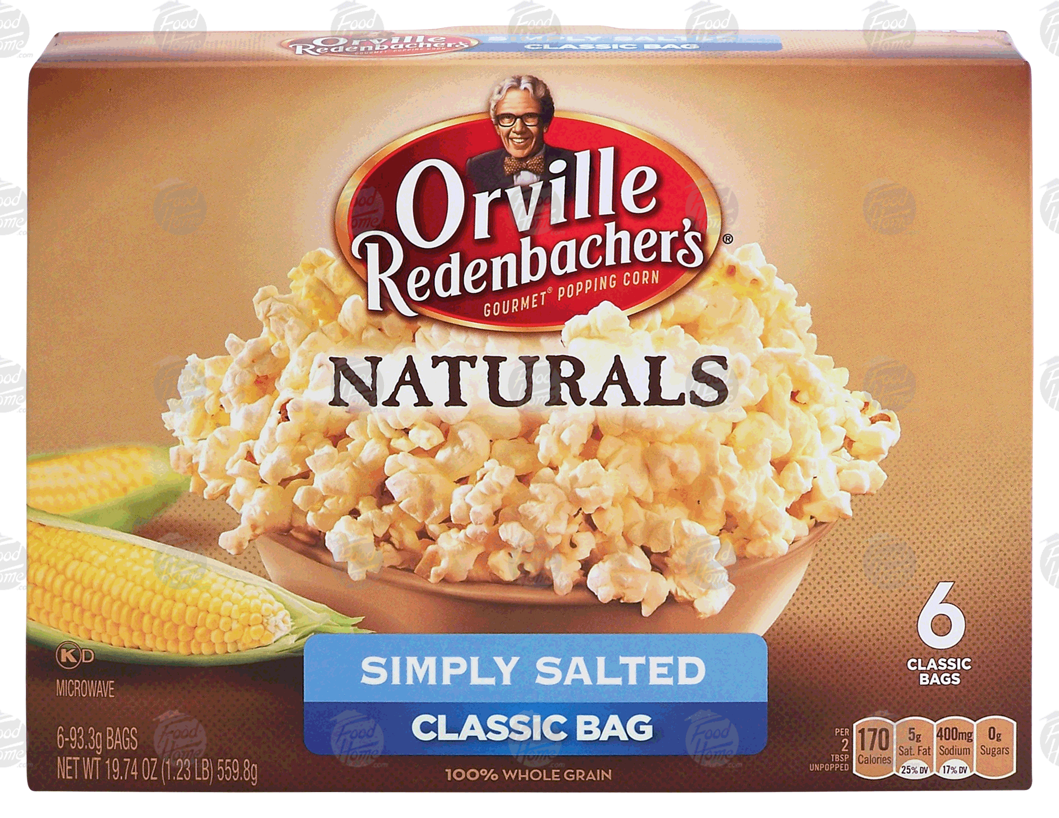 Groceries Product Infomation For Orville Redenbachers Naturals Simply Salted 0089