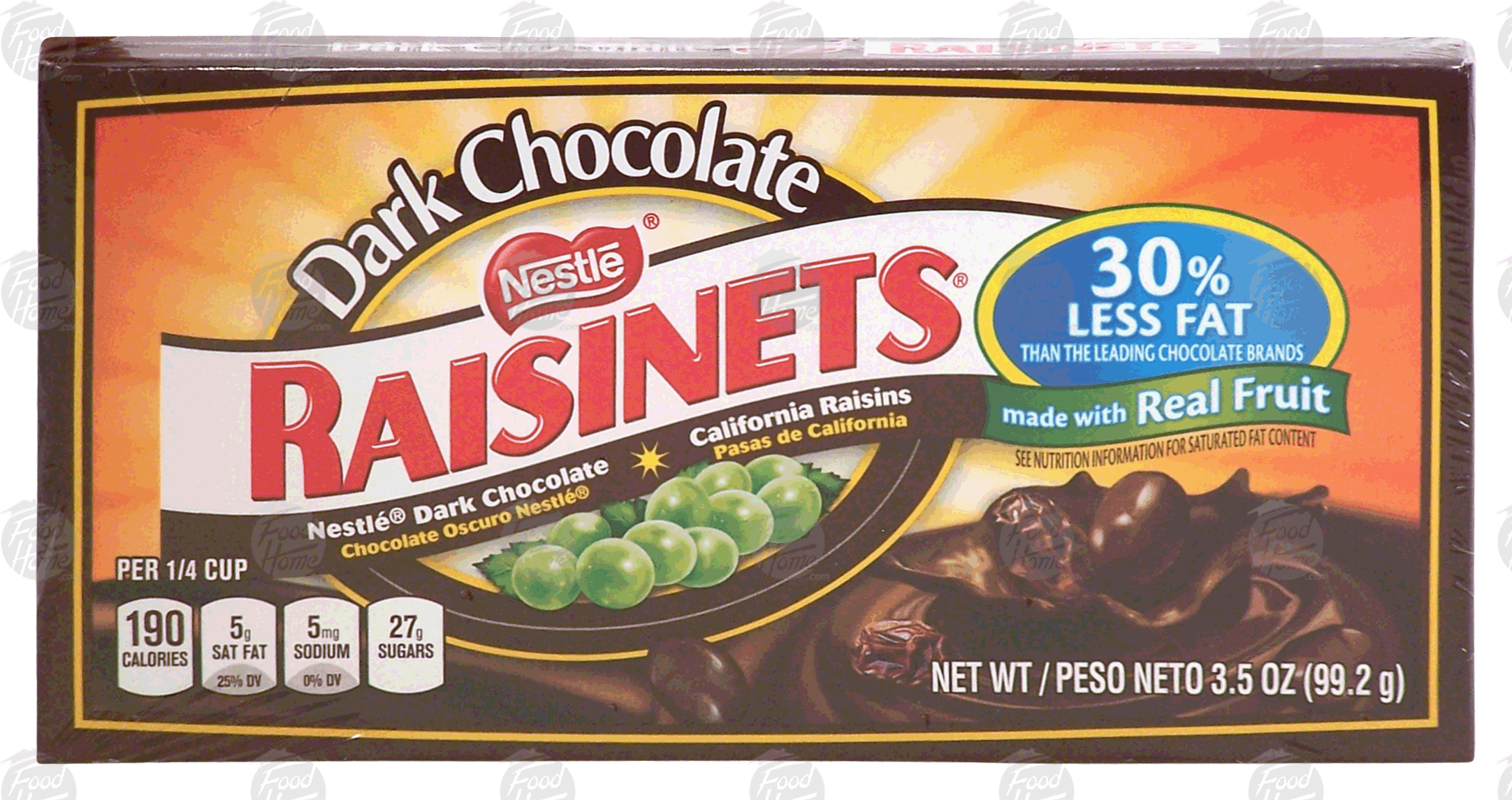 Groceries Express Product Infomation For Nestle Raisinets Dark