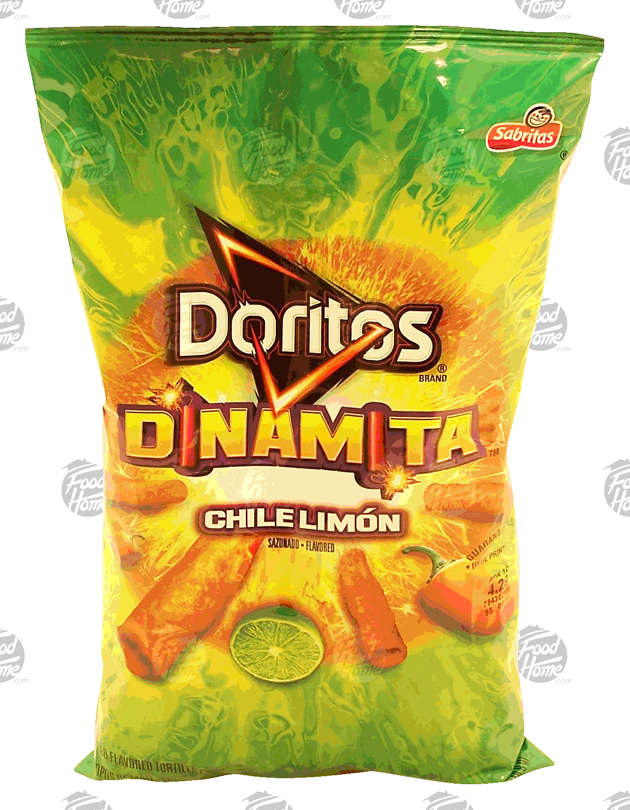 Doritos Dinamita Chile Limon Tortilla Chips, Bag, 45% OFF