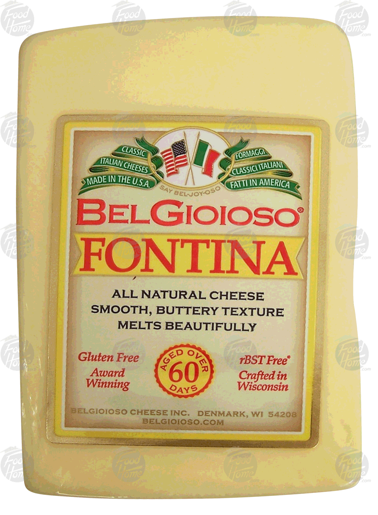 Groceries-Express.com Product Infomation For BelGioioso Fontina Cheese ...