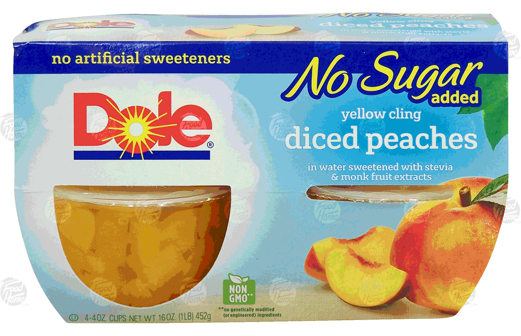 Product Infomation for Dole diced peaches in