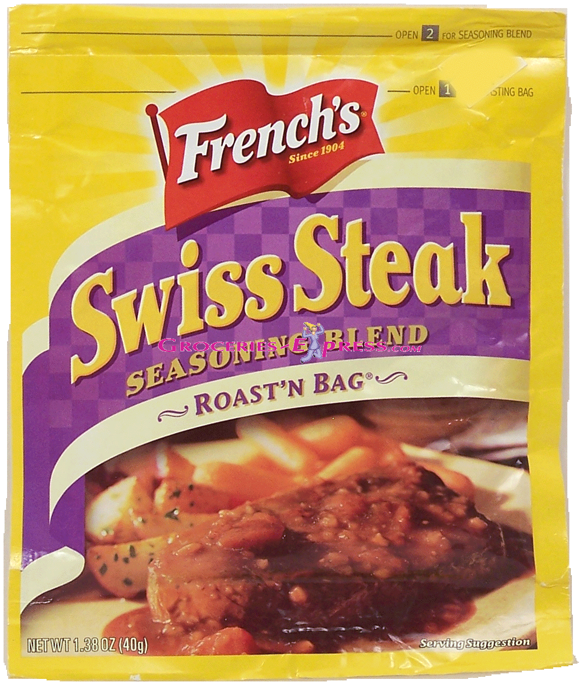 Product Infomation for Durkee swiss steak