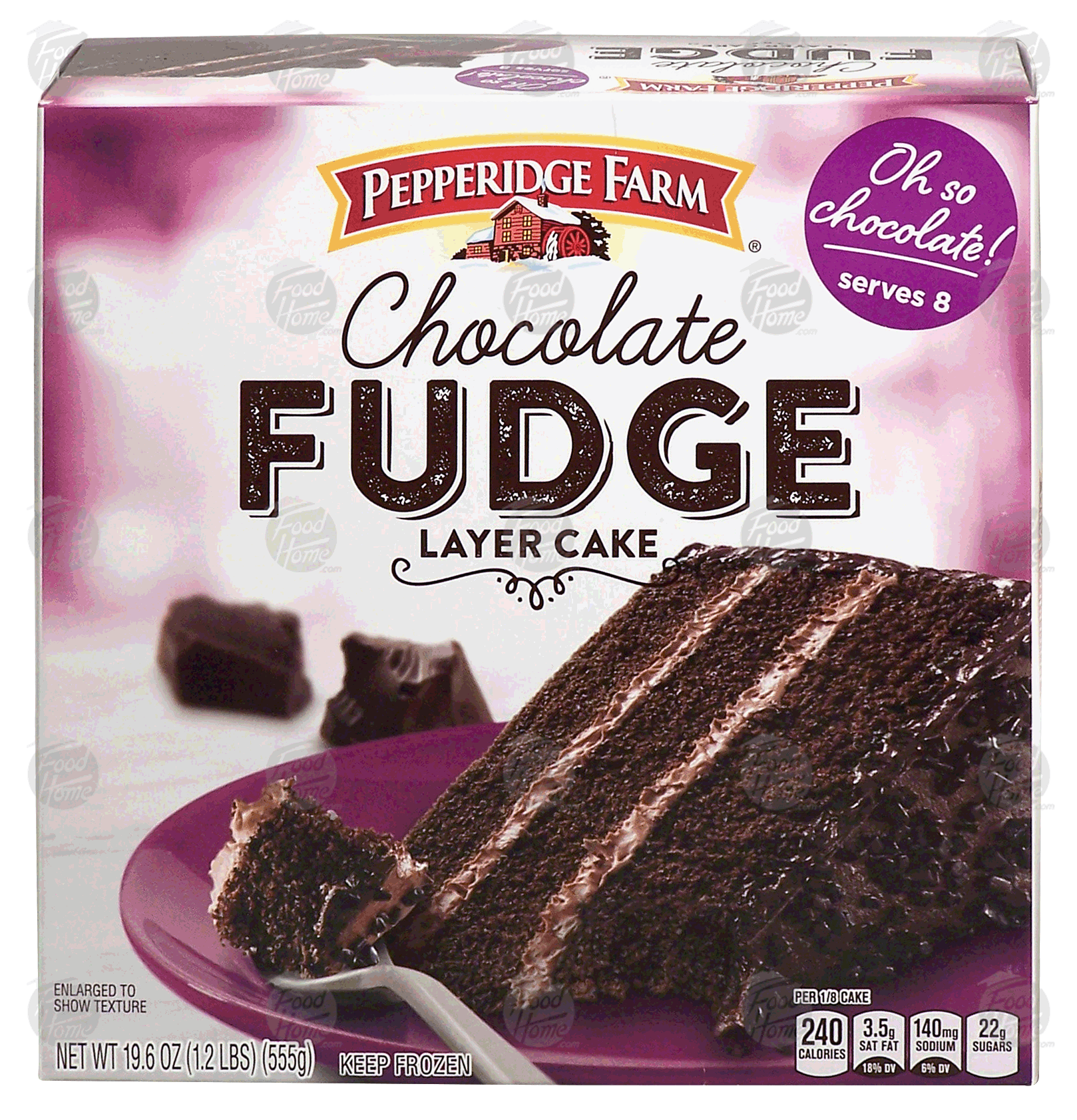 Groceries Product Infomation For Pepperidge Farm Chocolate Fudge 3 Layer Cake 
