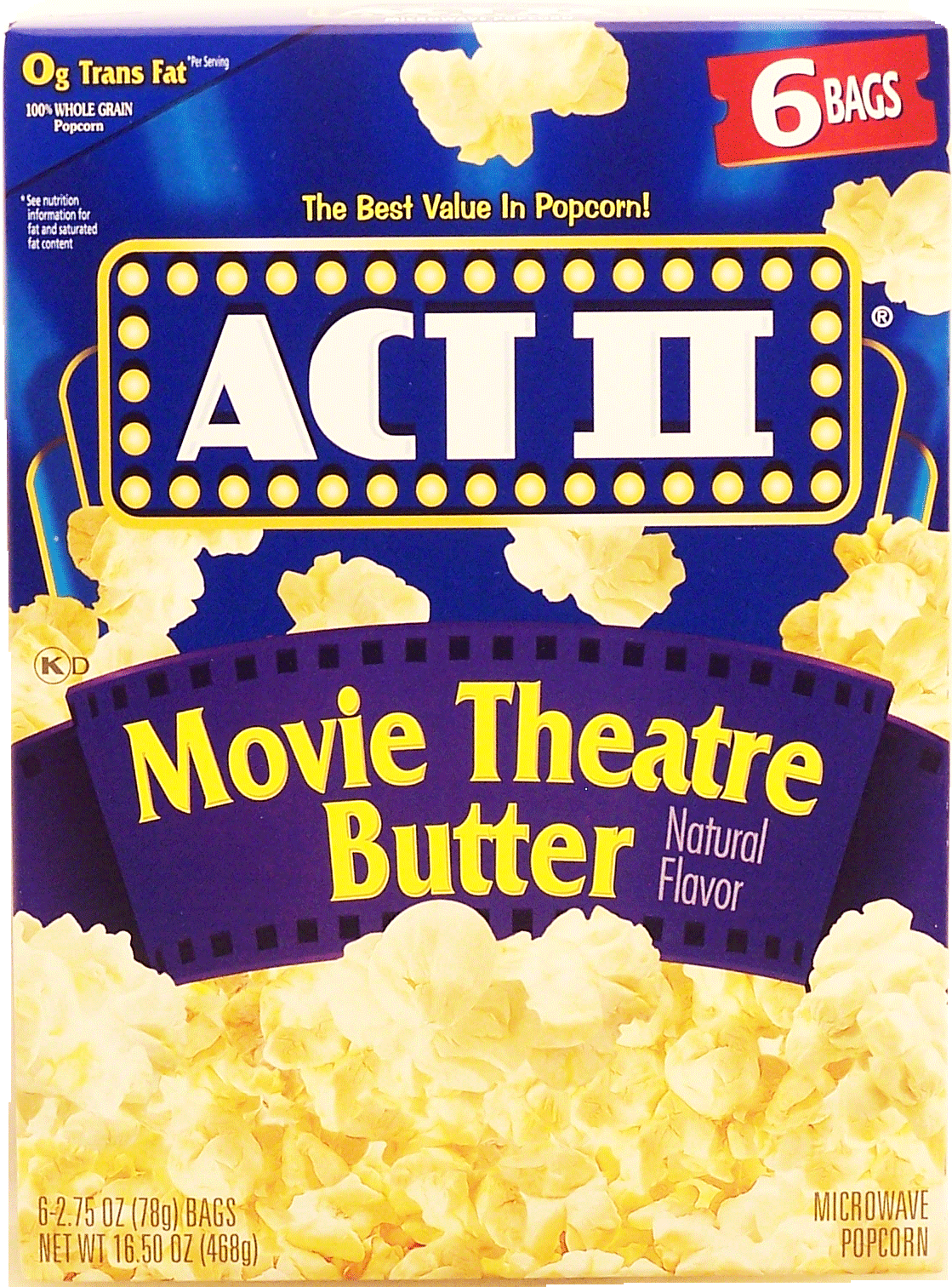 Act Ii Movie Theater Popcorn Nutrition Nutrition Pics