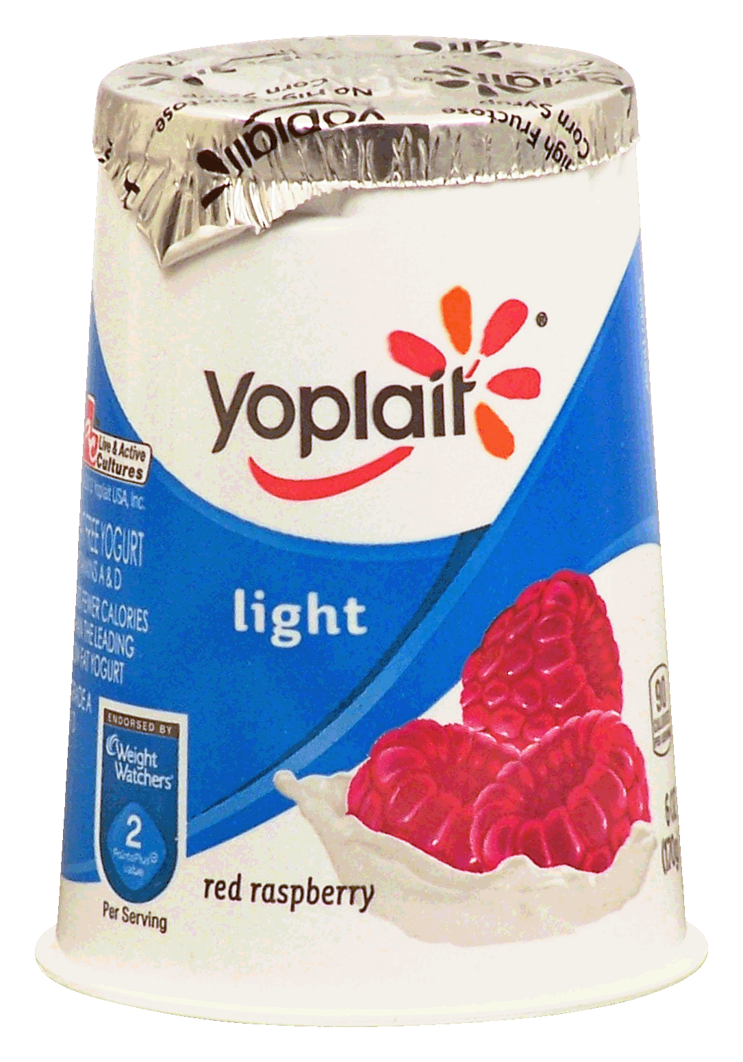 Yoplait Original Red Raspberry Low Fat Yogurt 6 Oz Yo 