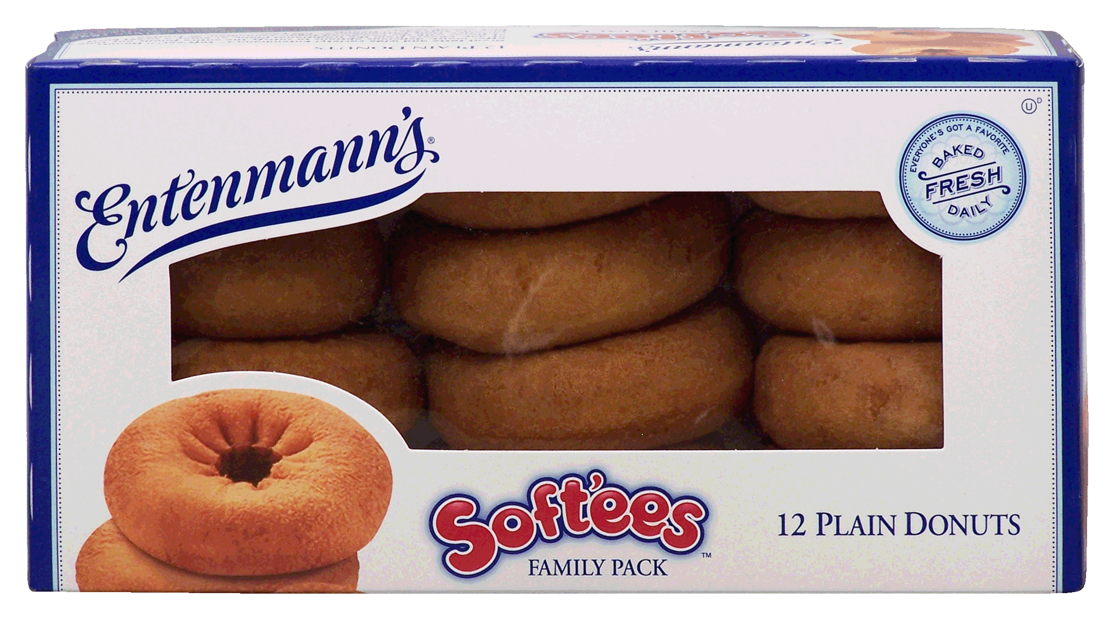 Groceries Express Product Infomation For Entenmann s Soft ees Plain Donuts 12 Ct 7203001475