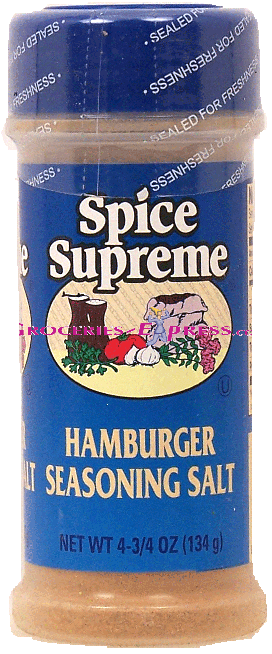 SPICE SUPREME Hamburger Seasoning 4.75oz (134g) (Pack of 3